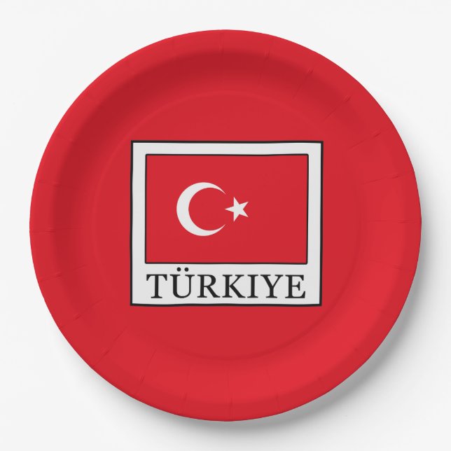 Prato De Papel Türkiye (Frente)
