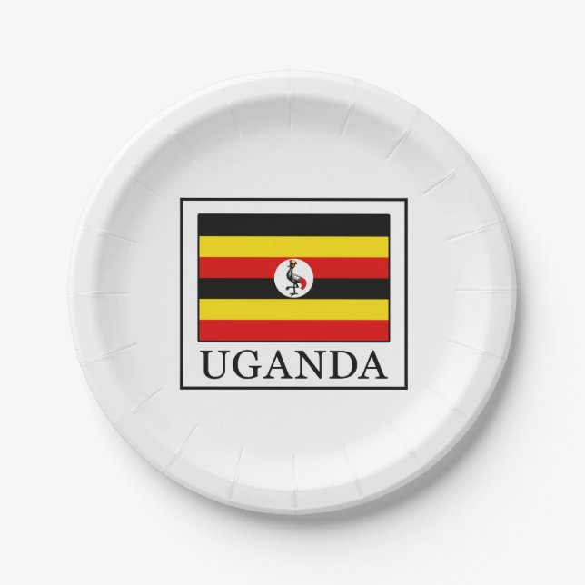 Prato De Papel Uganda (Frente)