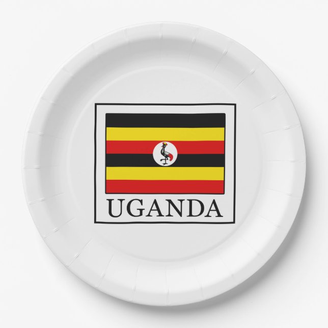 Prato De Papel Uganda (Frente)