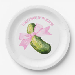 Prato De Papel Último Pepino Que Ela Jamais Fará Cócegas Festa de