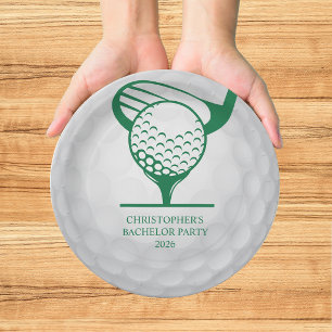 Prato De Papel Último Swing Golf Country Club Solteirão Preto Ver