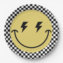 Prato De Papel Um Cara Feliz | primeiro aniversario Para Crianças