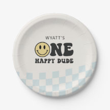 Um Cara Feliz Sorria O Primeiro Aniversário