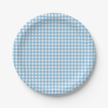 Um coelhinho azul de Gingham