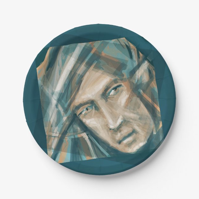 Prato De Papel Um Elf Verde Defiant (Frente)