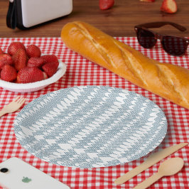 Prato De Papel Um fundo branco sem outros elementos visíveis