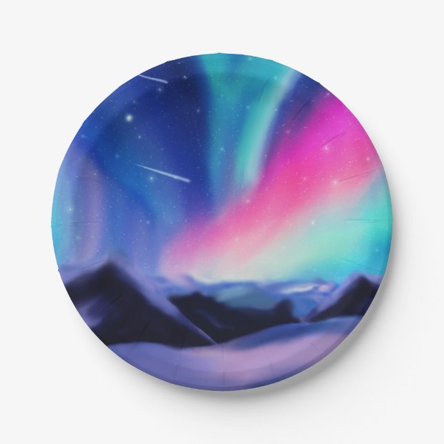 Prato De Papel Um Milhão de Sonhos Aurora (Frente)