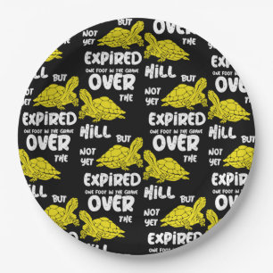 Prato De Papel Um Pé No Grave