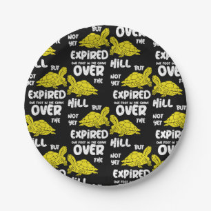 Prato De Papel Um Pé No Grave