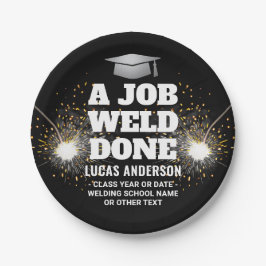 Prato De Papel Um Trabalho Com Formação De Alvenaria Feita Em Tor