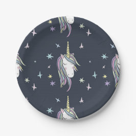 Prato De Papel Unicorn One