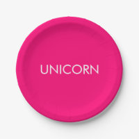 "Unicorn" - personagem branco de cor-de-rosa-quent