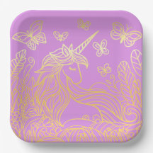 Unicórnio no Jardim Dourado