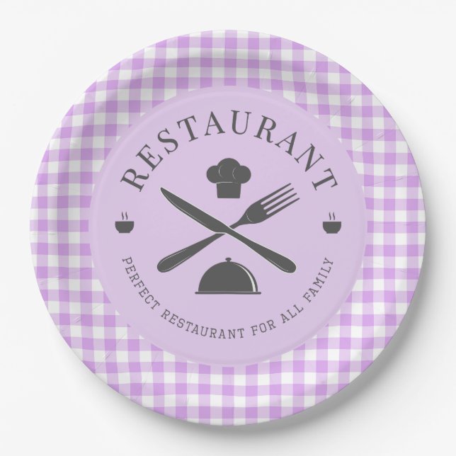 Prato De Papel Unique Food Trucks Street Vendors Takeaway  (Frente)