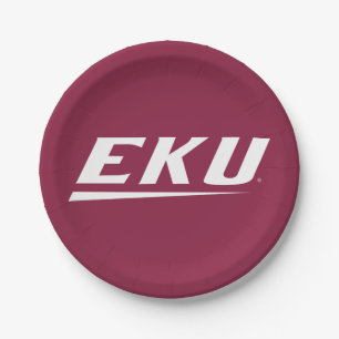 Prato De Papel Universidade de Kentucky Oriental   EKU