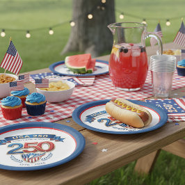 Prato De Papel USA 250 celebration