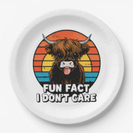 Prato De Papel Vaca.