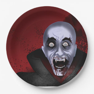 Prato De Papel Vampiro