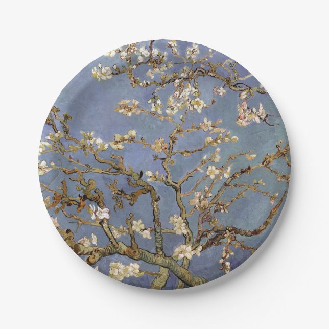 Prato De Papel Van Gogh Almond Blossom (Frente)