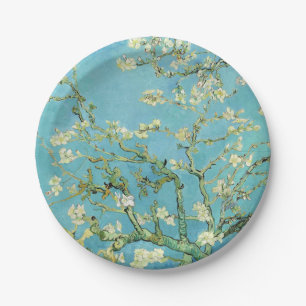 Prato De Papel Van Gogh Almond Blossoms