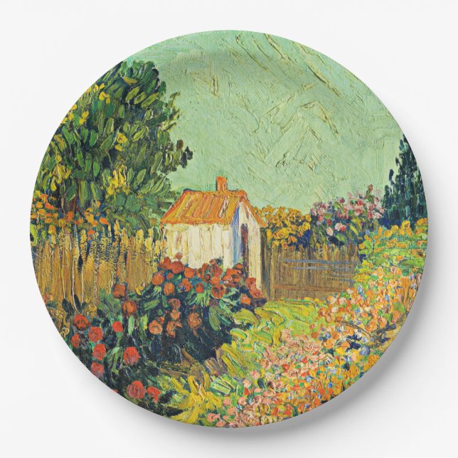 Prato De Papel Van Gogh - Paisagem, 1925-1928 (Frente)
