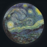 Prato De Papel Van Gogh Starry Night<br><div class="desc">Série de Pintura Natural Vincent Van Gogh</div>