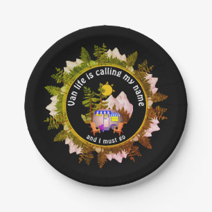 PRATO DE PAPEL VAN LIFE ESTÁ CHAMANDO O MEU NOME DE ACORDO