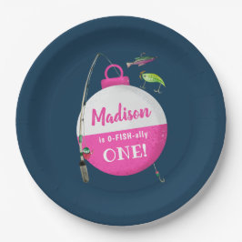 Prato De Papel Varrendo no Grande Aniversário de Pesca ONE