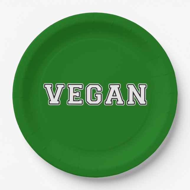 Prato De Papel Vegano (Frente)