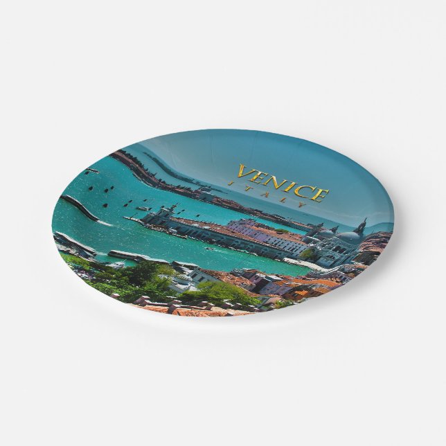 Prato De Papel Veneza, Italia - vista aérea (Inclinado)