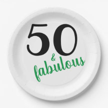 Verde Cinquenta e Festa de aniversário fabulosa