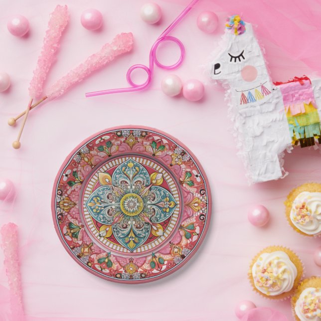 Prato De Papel Verde siciliano: Placa de Papel Melamina (Festa)