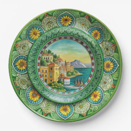 Prato De Papel Verde siciliano: Placa de Papel Melamina