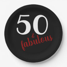 Vermelho Cinquenta e Festa de aniversário Negra Fa