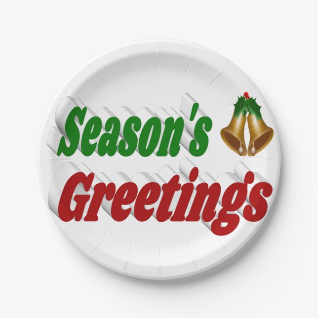 Prato De Papel Vestidos de Sábios Vestidos Típica Natal (Frente)