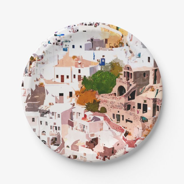 Prato De Papel Viagem Exatamente, Você Se Encontra (Frente)