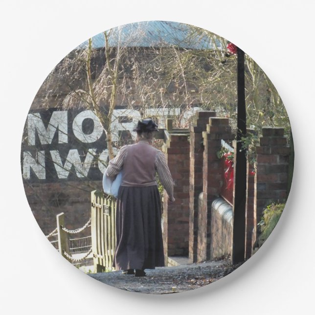 PRATO DE PAPEL VICTORIAN ENGLAND (Frente)