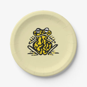 Prato De Papel Vida selvagem - Croak! Sapo de Corroboré Venenoso 