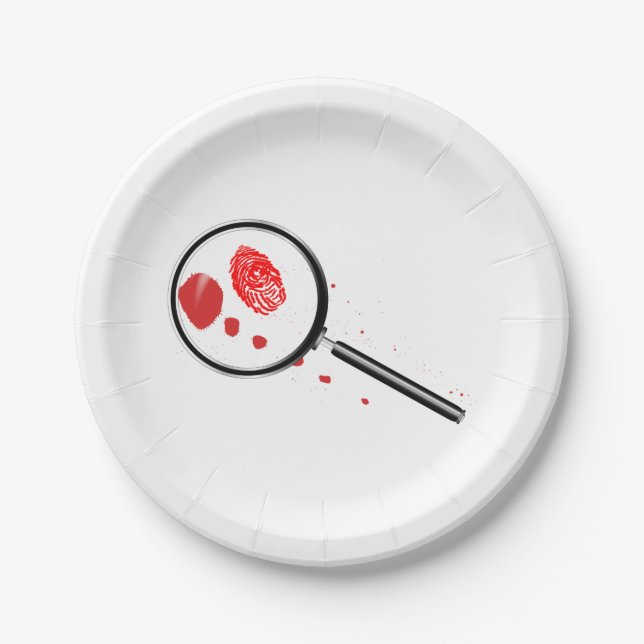 Prato De Papel Vidro de ampliação de detectores (Frente)