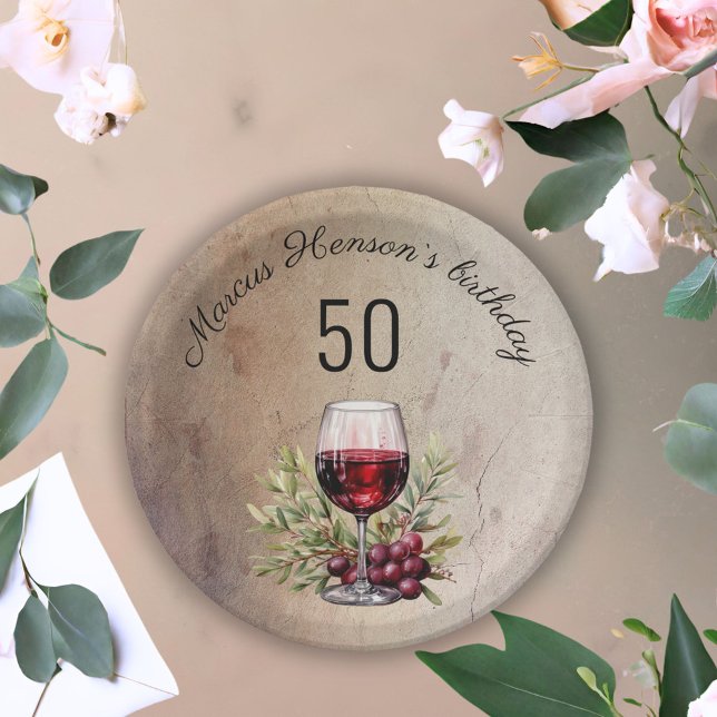 Prato De Papel Vidro Vidro Vidro Azeitolor 50º Aniversário (Criador carregado)