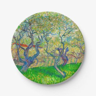 Prato De Papel Vincent van Gogh Pomar em Flor