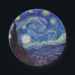 Prato De Papel VINCENT VAN GOGH - Starry night 1889<br><div class="desc">VINCENT VAN GOGH - Starry night 1889Oil on canvas</div>