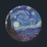 Prato De Papel VINCENT VAN GOGH - Starry night 1889<br><div class="desc">VINCENT VAN GOGH - Starry night 1889Oil on canvas</div>