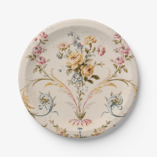 Prato De Papel Vintage (Frente)