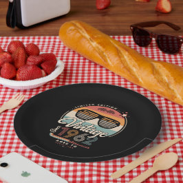 Prato De Papel Vintage desde 1962