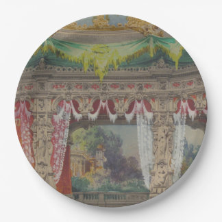 Prato De Papel Vintage design paper plates