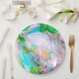 Prato De Papel Vintage Floral Nature – Romantic Eastern Pattern