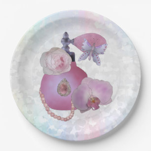 Prato De Papel Vintage Parfüm Runder