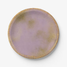 Vip de abstrato Dourado Lilac Purple Glass Party