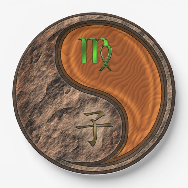 Prato De Papel Virgo & Wood Rat (Frente)